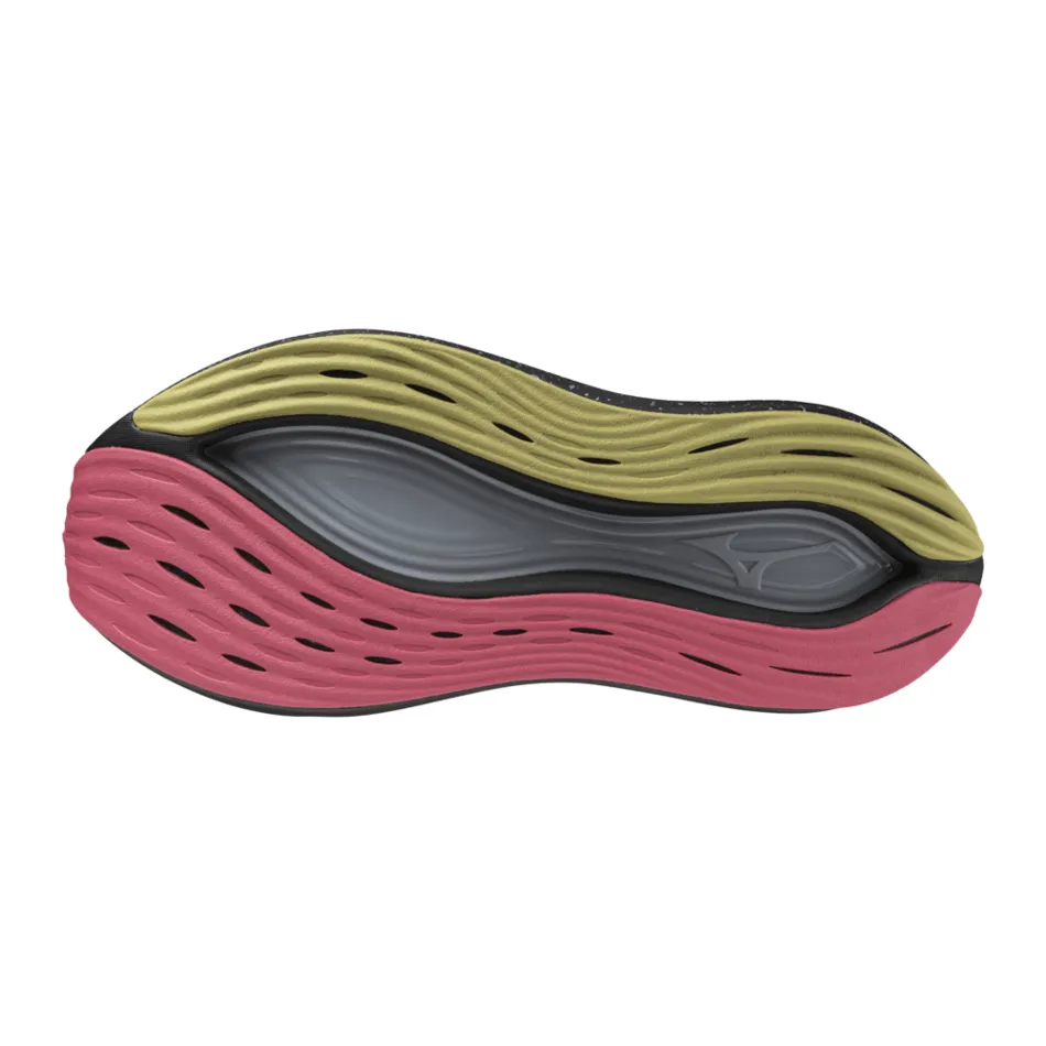 Mizuno Neo Vista Women's Running Shoes in Black Silver/Pink Tetra AW24 Shoes_Mizuno