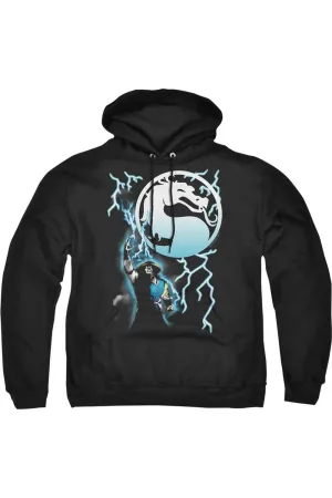 Mortal Kombat Klassic Raiden Adult Pull Over Hoodie / Hooded Sweatshirt