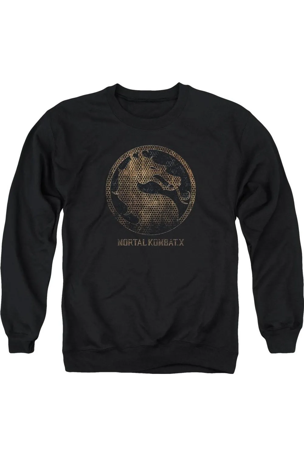 Mortal Kombat X Metal Seal Adult Crewneck Sweatshirt