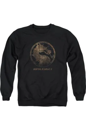 Mortal Kombat X Metal Seal Adult Crewneck Sweatshirt