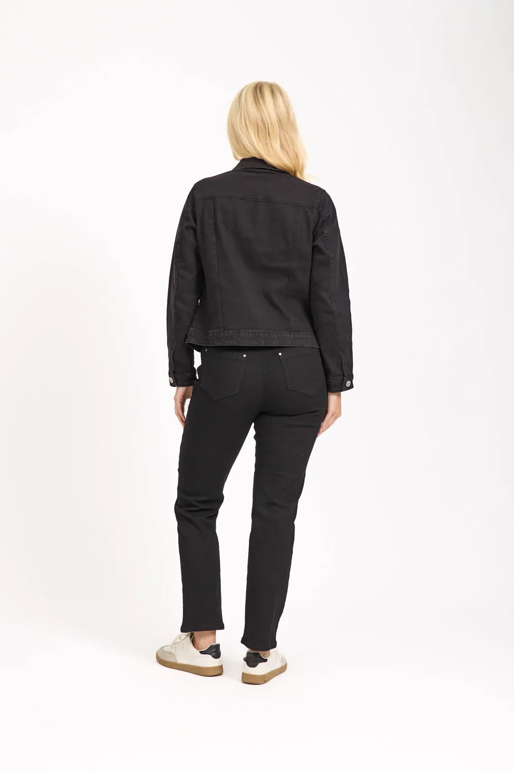 Mudflower Embellished Denim Jacket