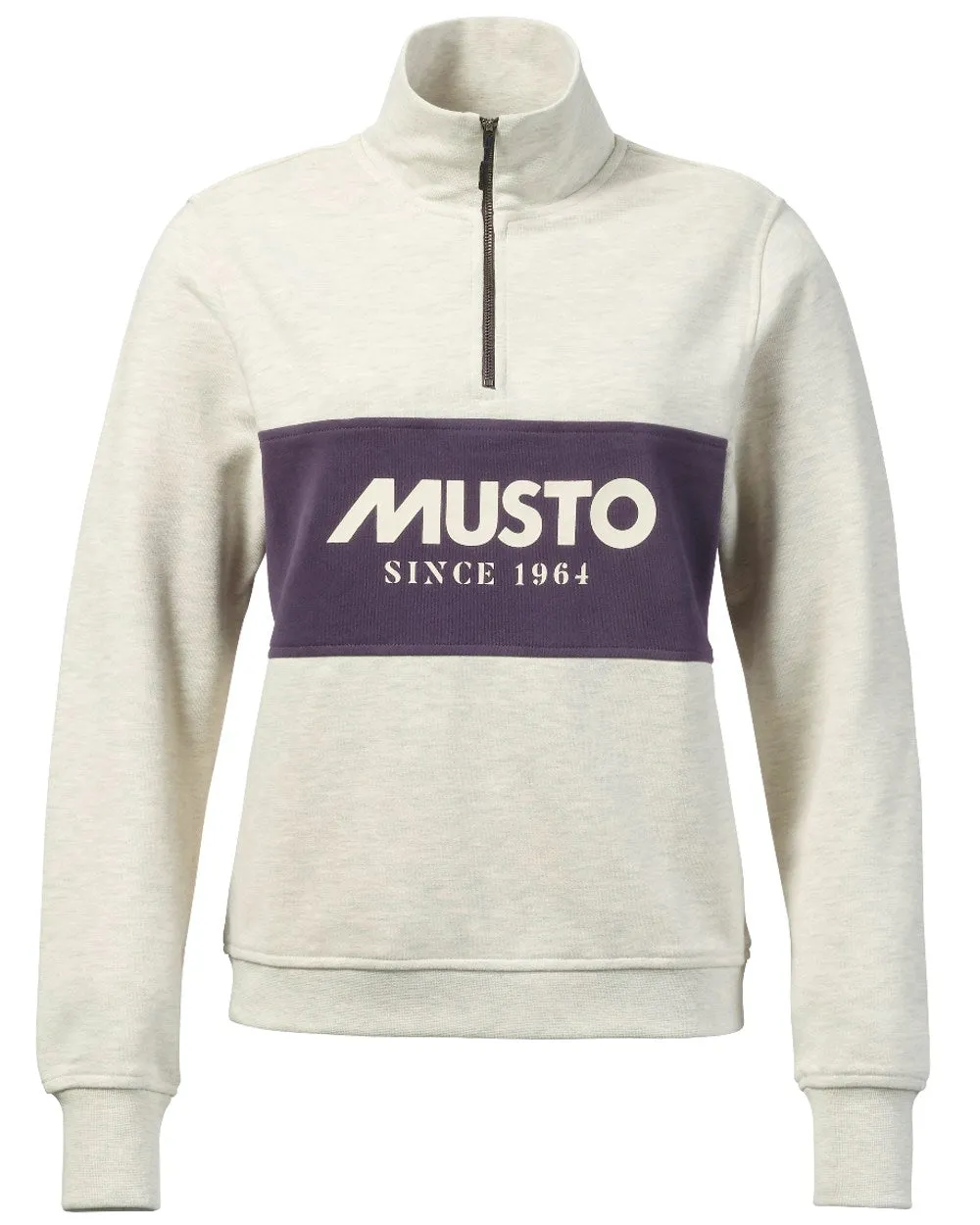 Musto Womens Classic Half Zip Sweatshirt Musto Clothing