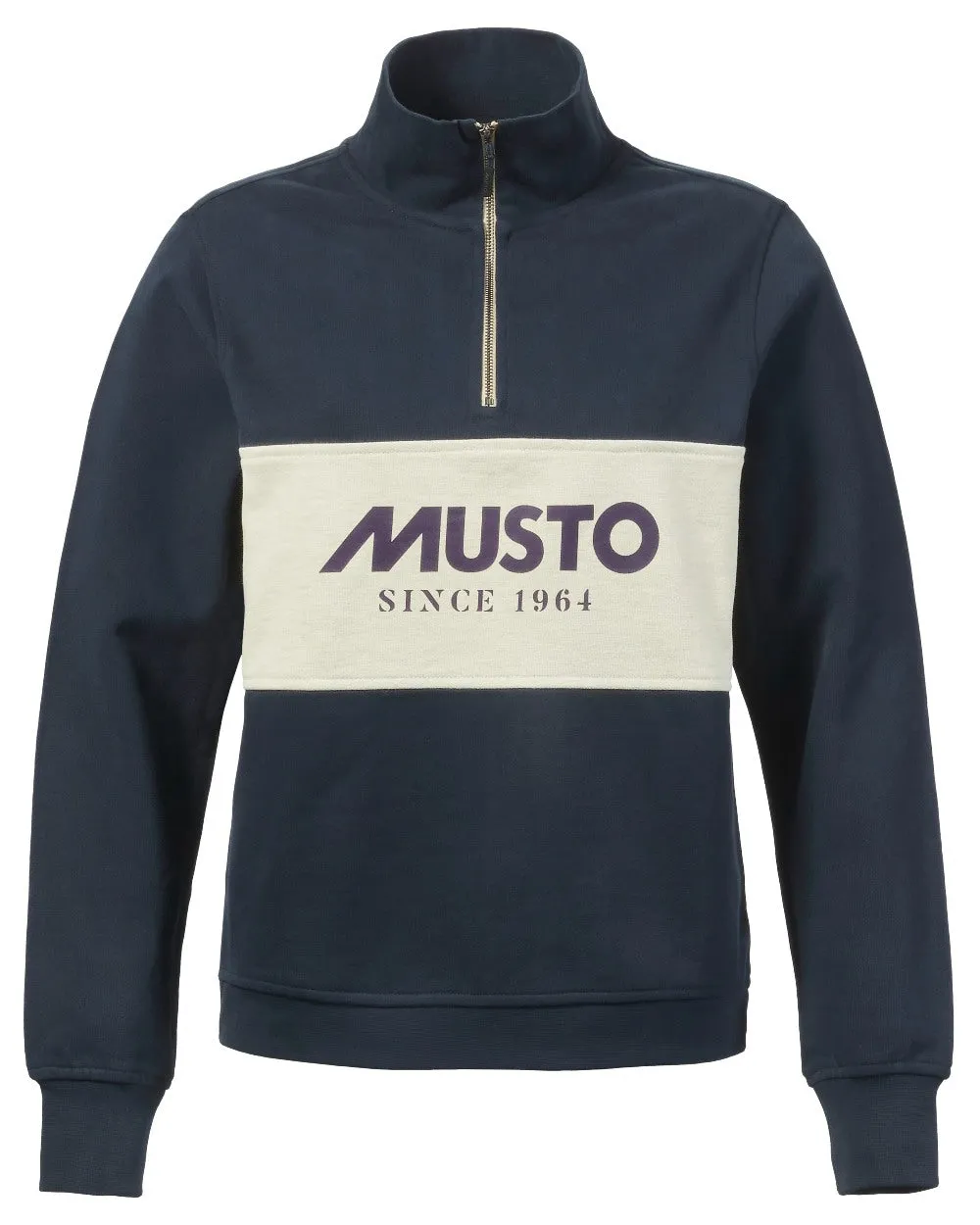 Musto Womens Classic Half Zip Sweatshirt Musto Clothing