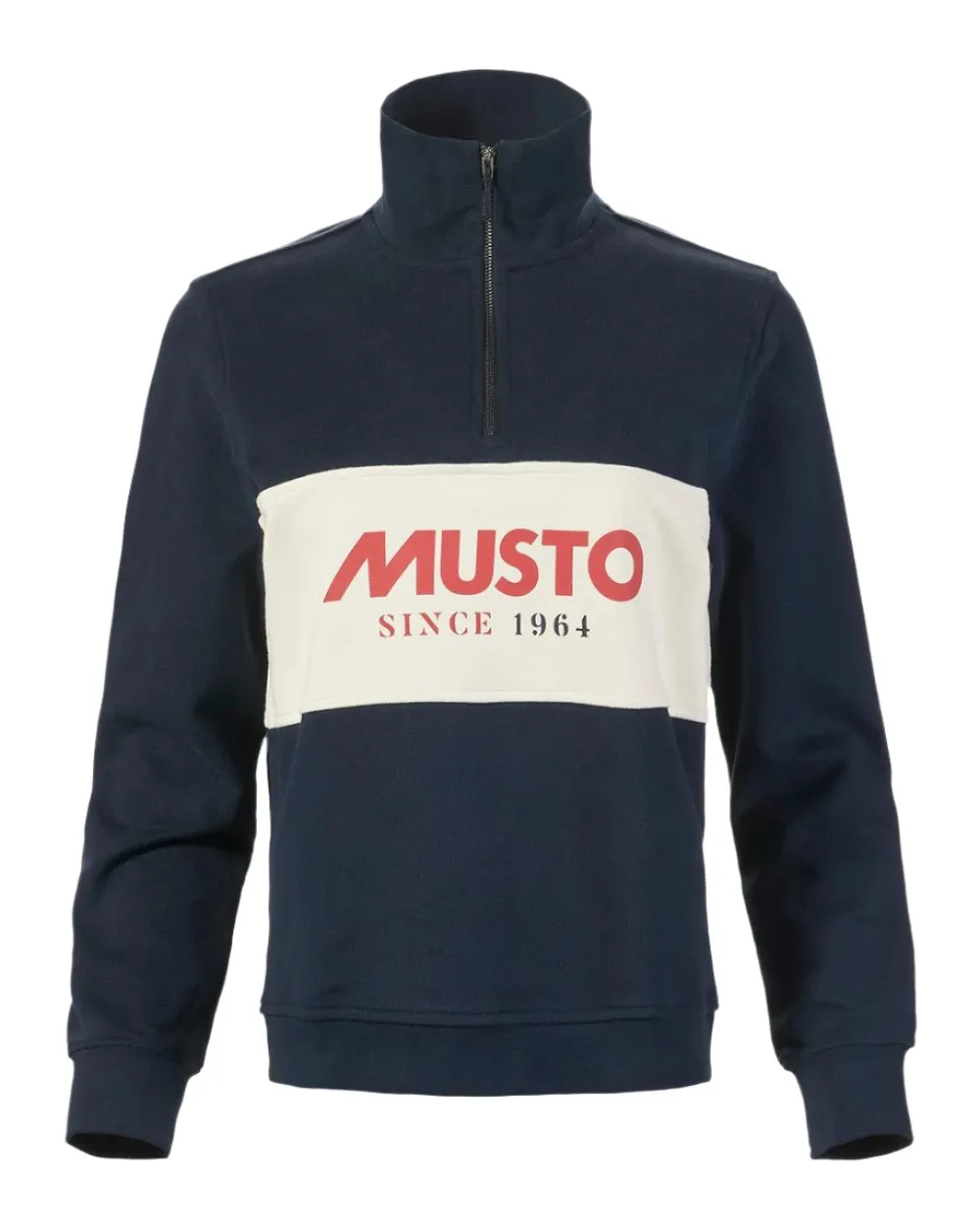 Musto Womens Classic Half Zip Sweatshirt Musto Clothing