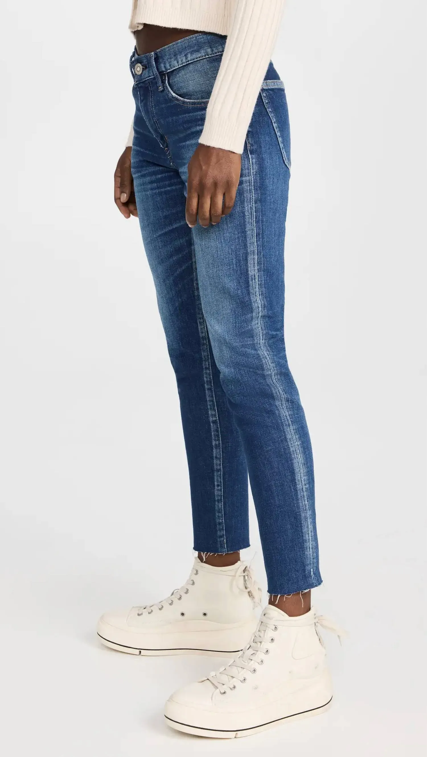 Mv Warren Skinny Jeans In Blue