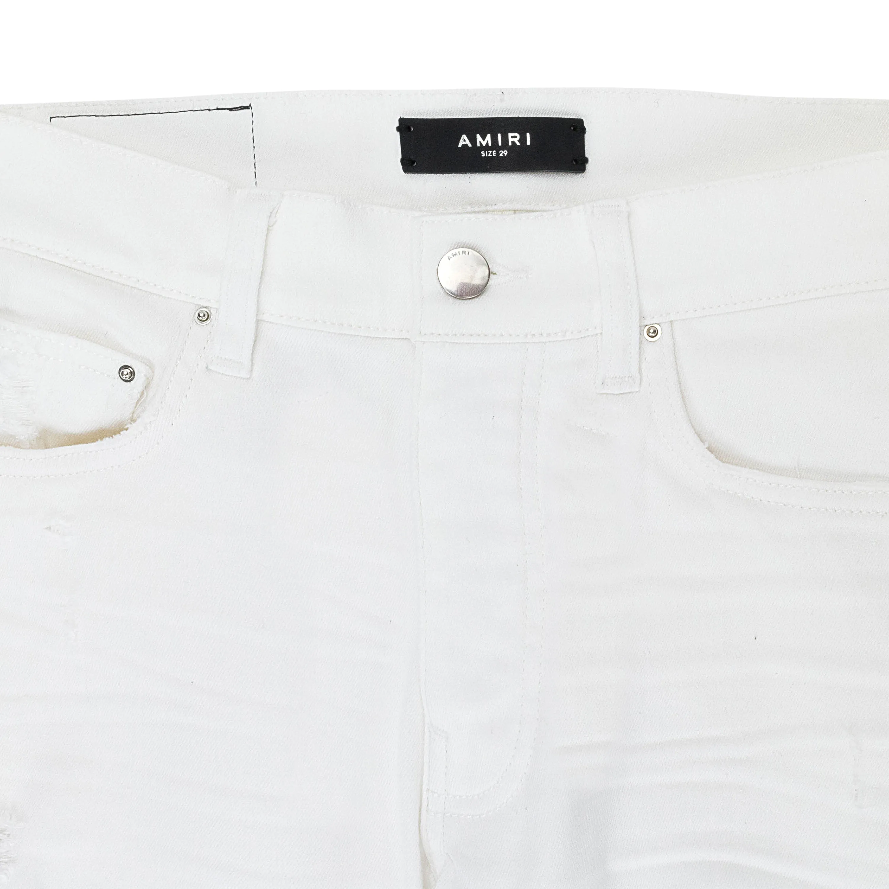 MX1 WHITE SKINNY JEANS