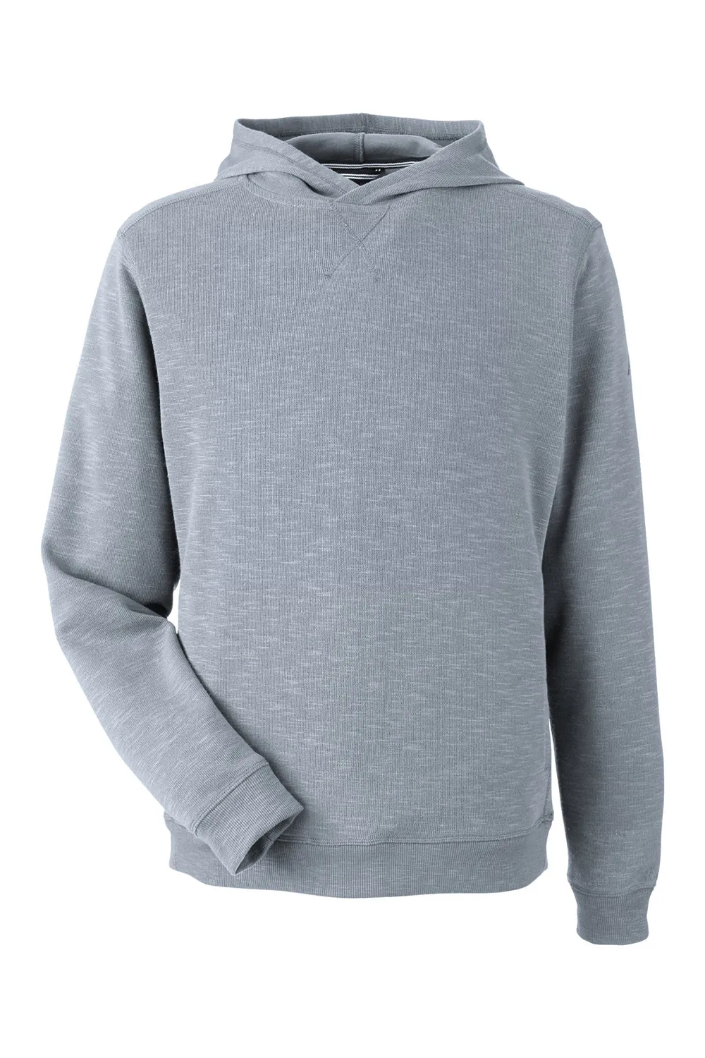 Nautica Mens Sun Surfer Supreme Hooded Sweatshirt Hoodie w/ Pockets - Vintage Pebble Grey