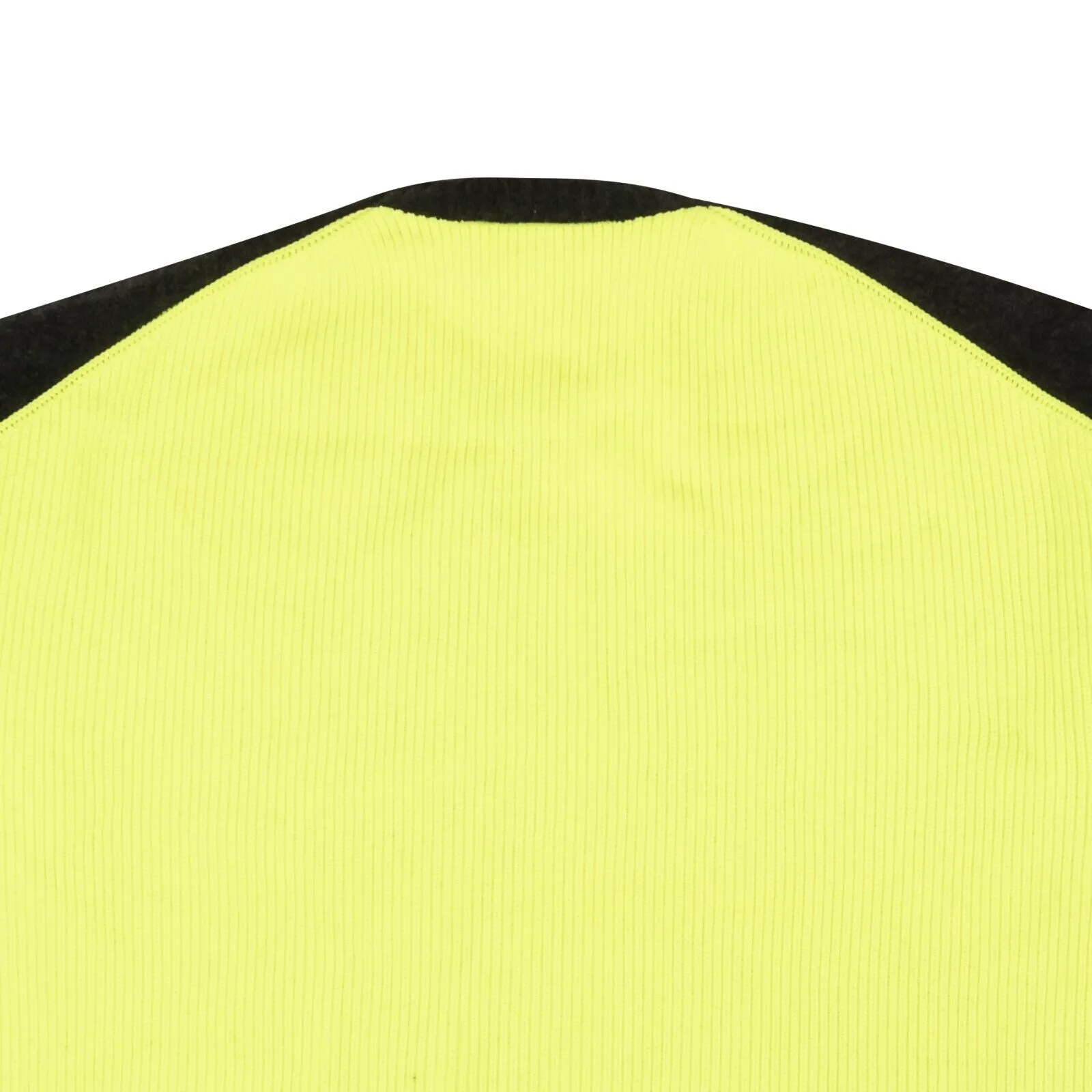Neon Green Color Block Cashmere Sweater