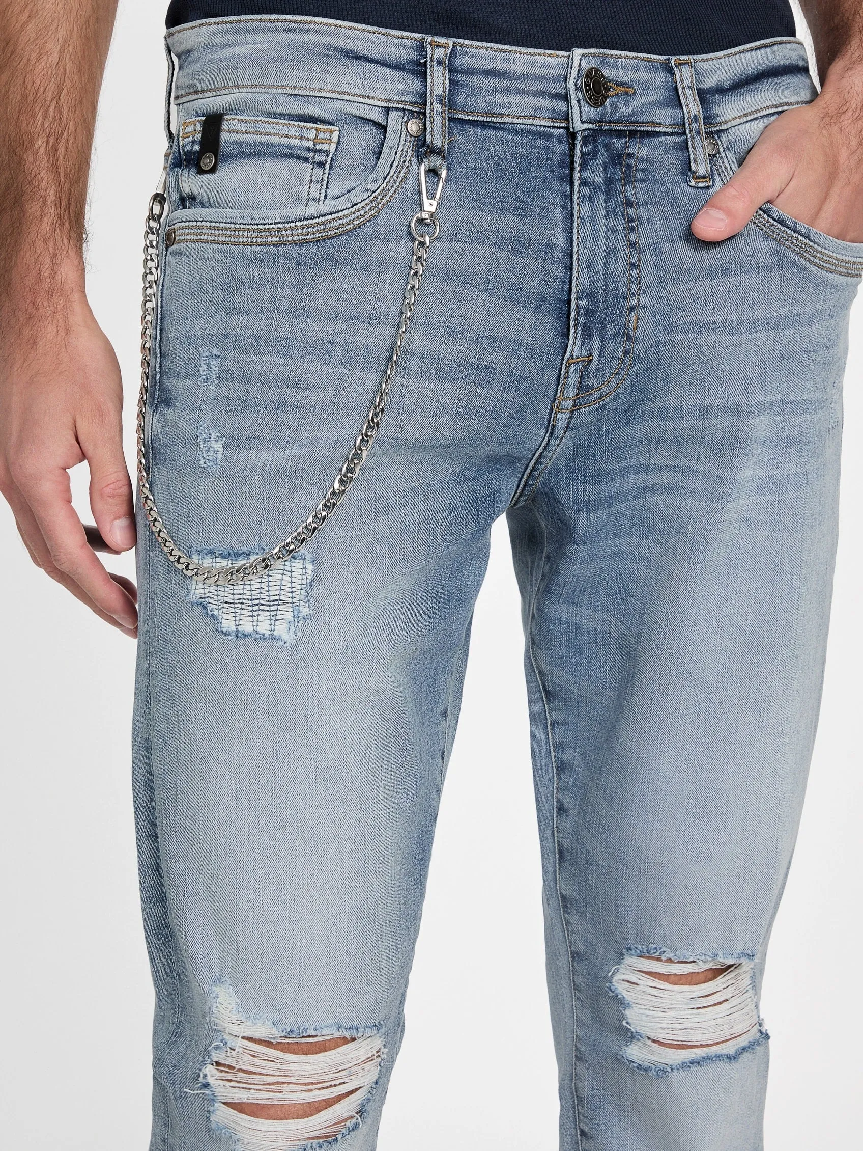 Newton Chain Skinny Jeans