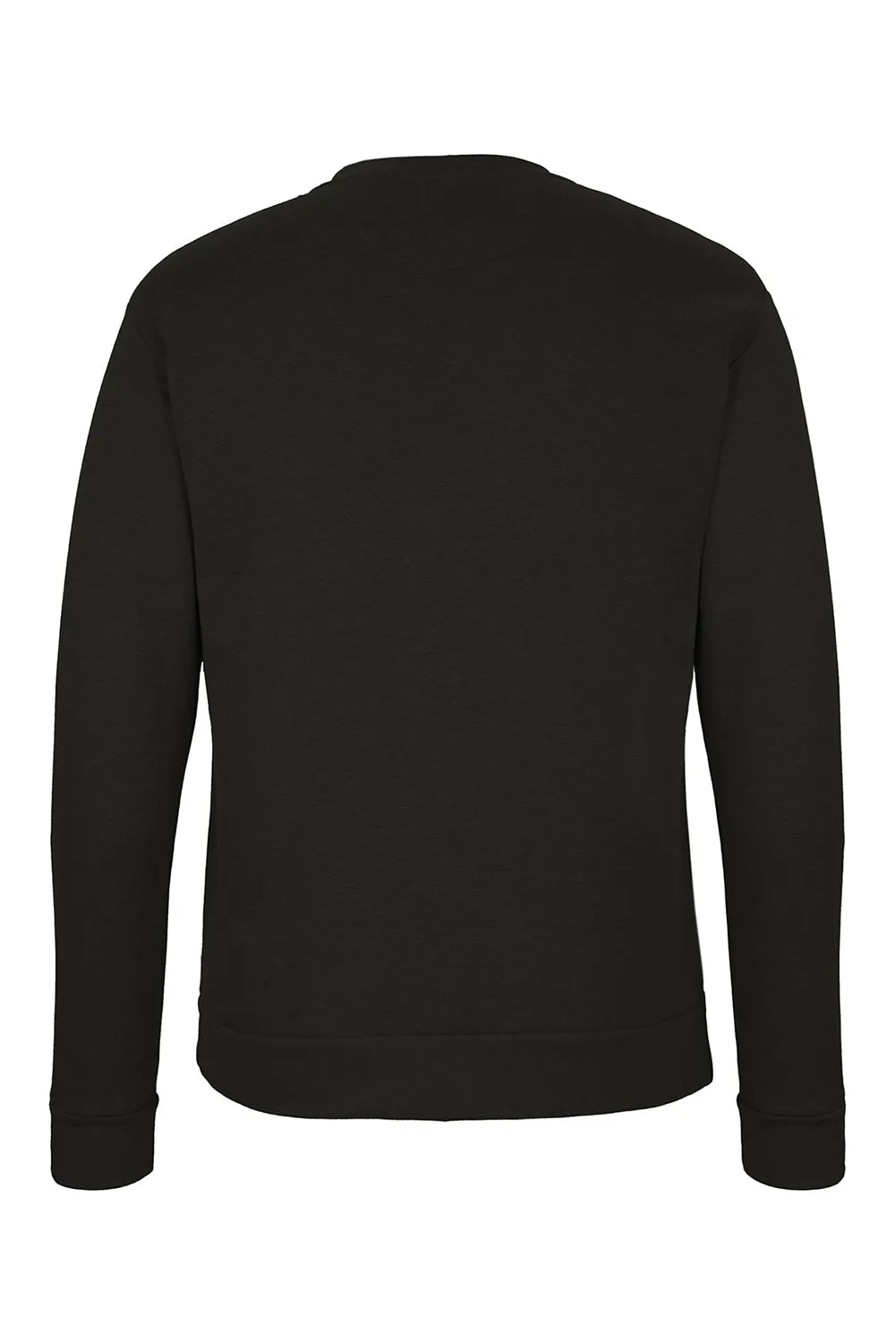Next Level Mens PCH Crewneck Sweatshirt - Heather Black