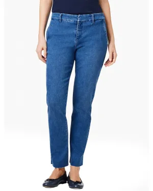 NIC ZOE Straight Leg Ankle Denim Trouser