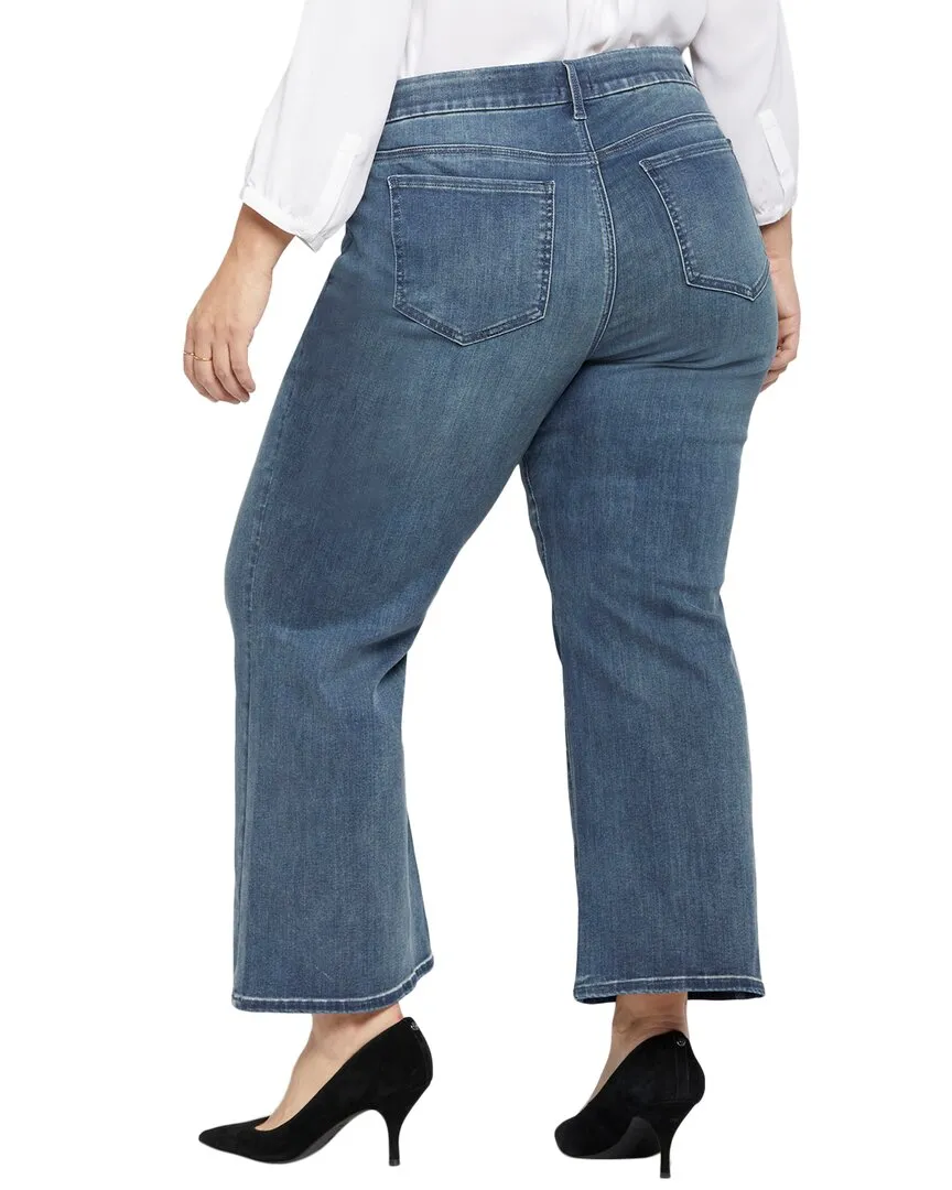 NYDJ Plus Waist Match Relaxed Flare Jean