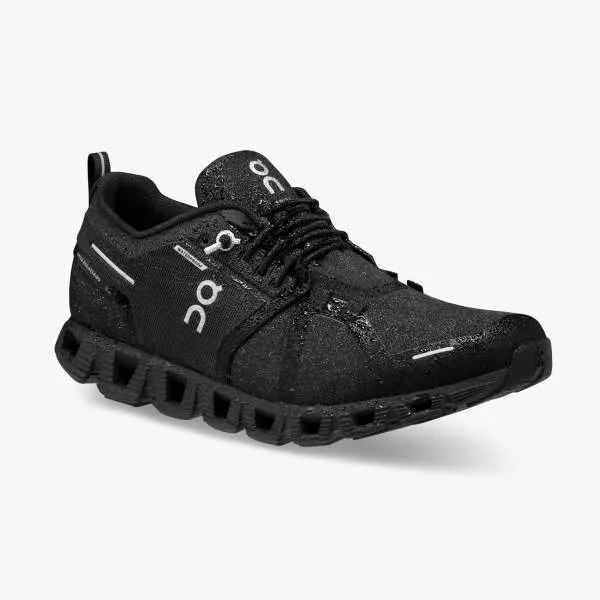 On Running Women's Cloud 5 Waterproof All Black