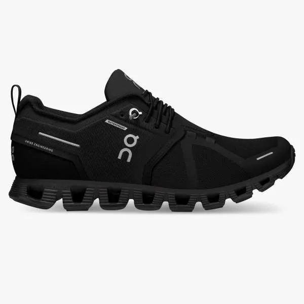 On Running Women's Cloud 5 Waterproof All Black