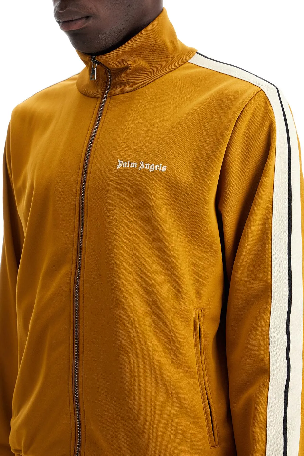 Palm Angels Men's 'Track Sweatshirt With Contrasting Bands