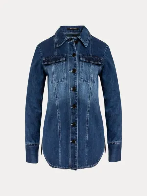 Panel Denim Shirt