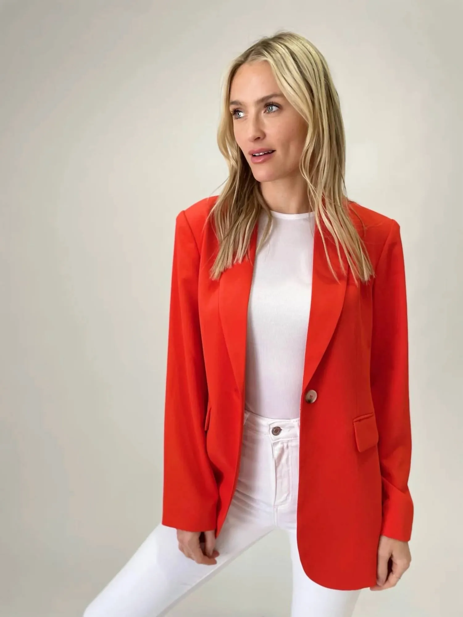 Paris Blazer In Red