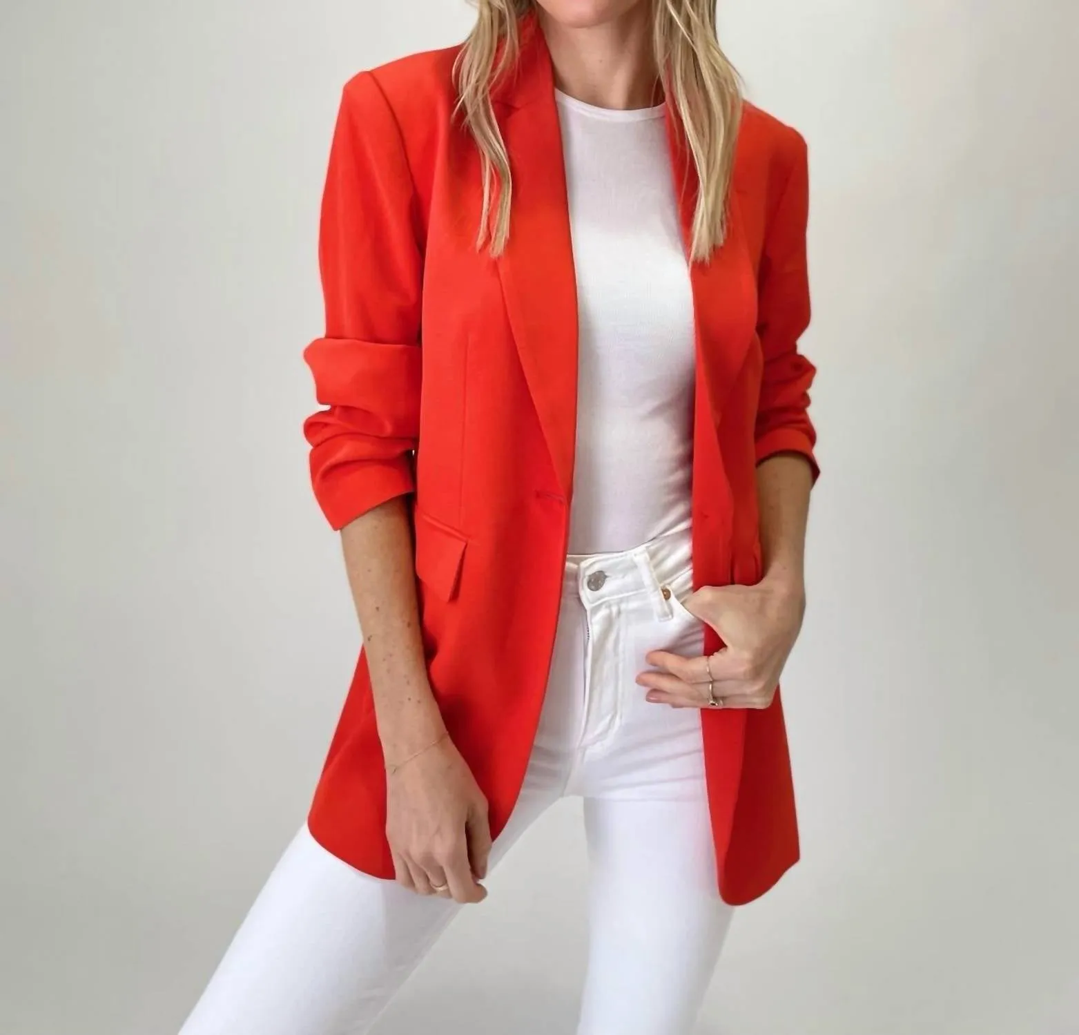 Paris Blazer In Red