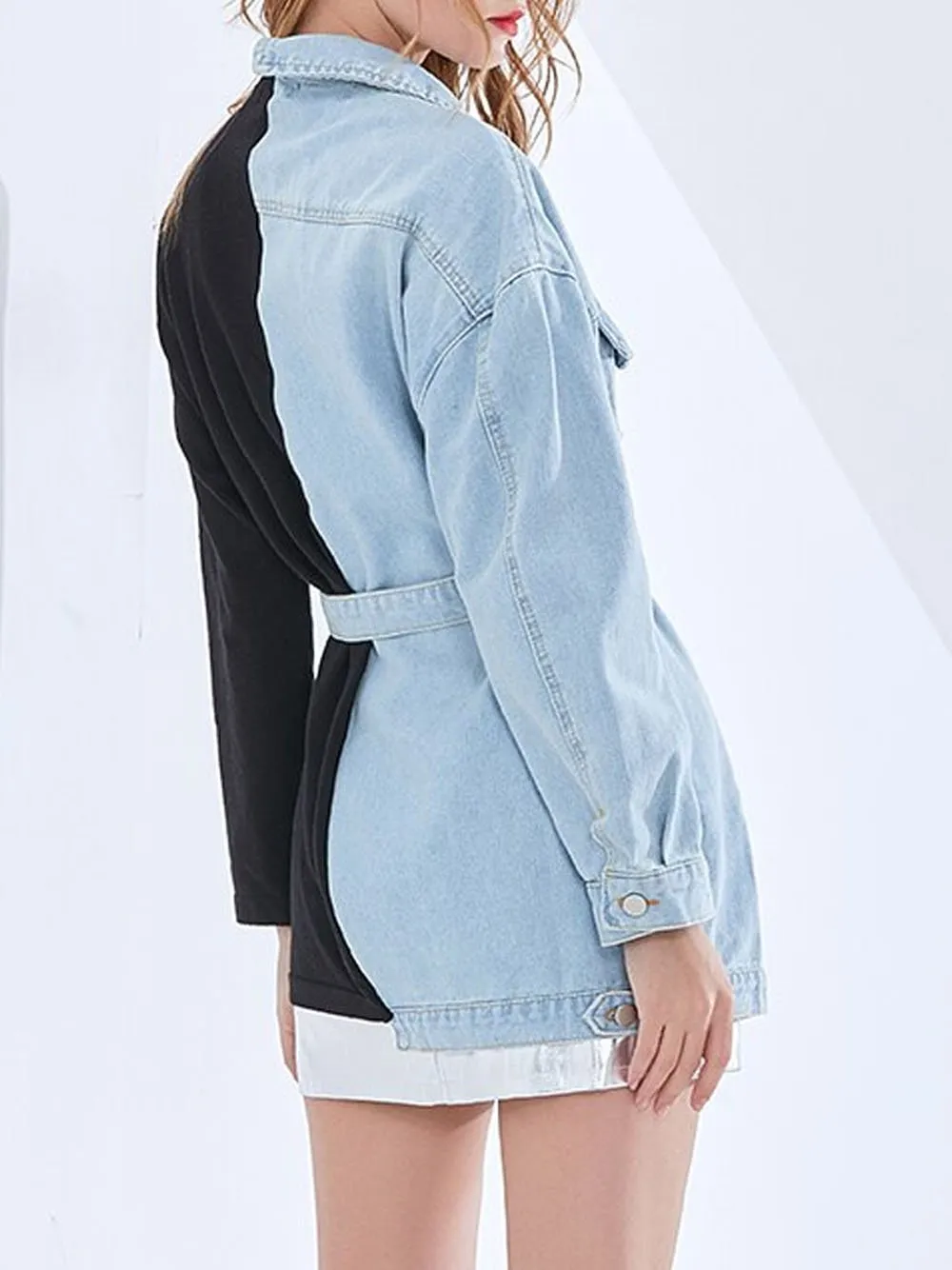 Patchwork Denim Jacket