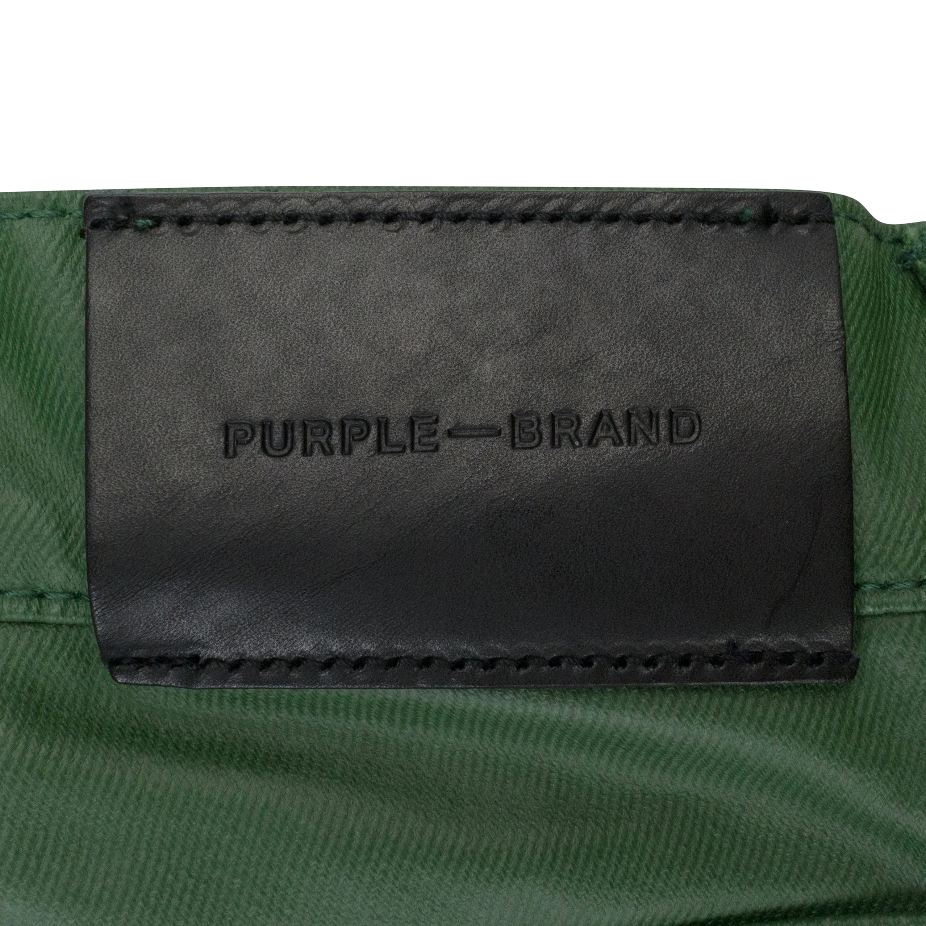 PATENT FILM CARGO FLARE GREEN SKINNY JEANS