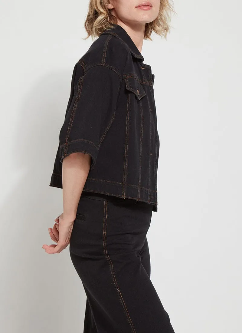 Peoria Crop Denim Jacket