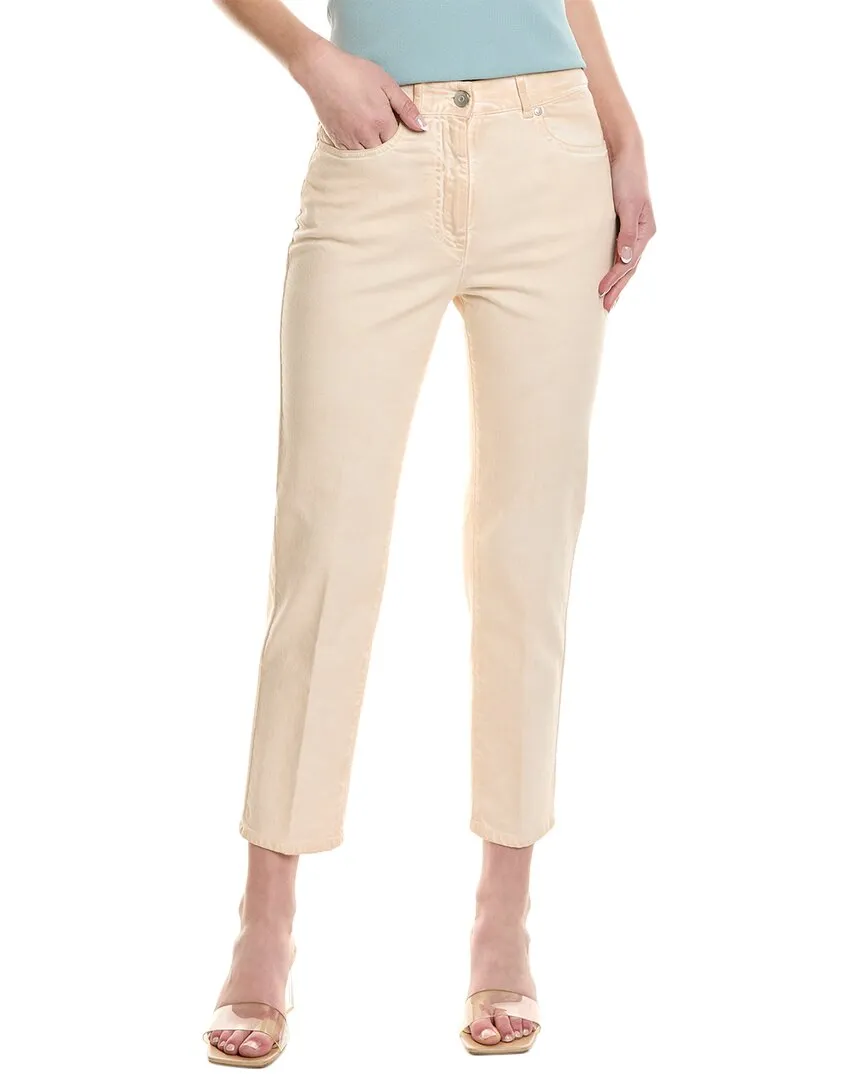 Peserico Dusty Pink Straight Jean