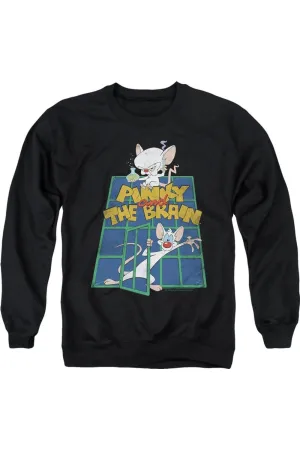 Pinky And The Brain Ol Standard Adult Crewneck Sweatshirt