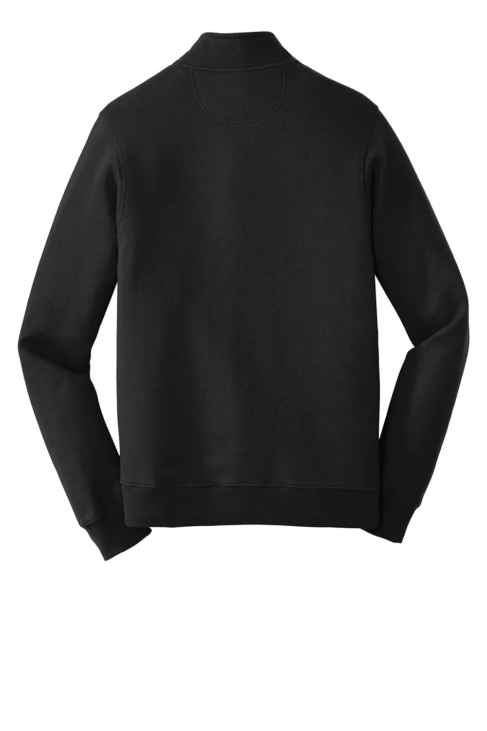 Port & Company Mens Fan Favorite Fleece 1/4 Zip Sweatshirt - Jet Black