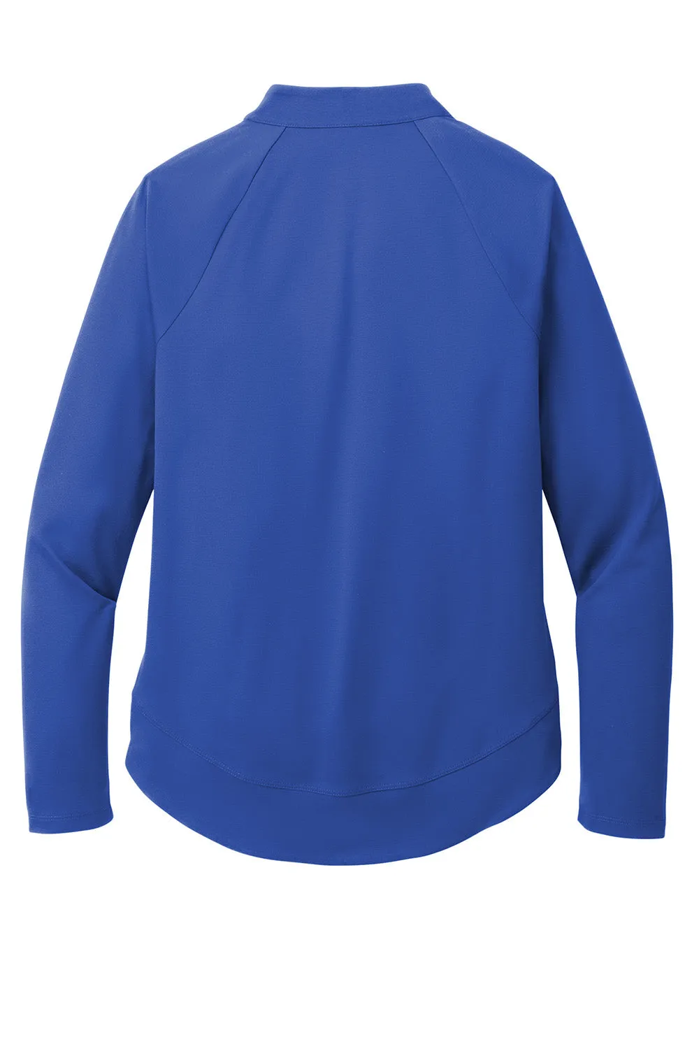 Port Authority Womens C-FREE Cypress Snag Resistant 1/4 Zip Sweatshirt - True Royal Blue