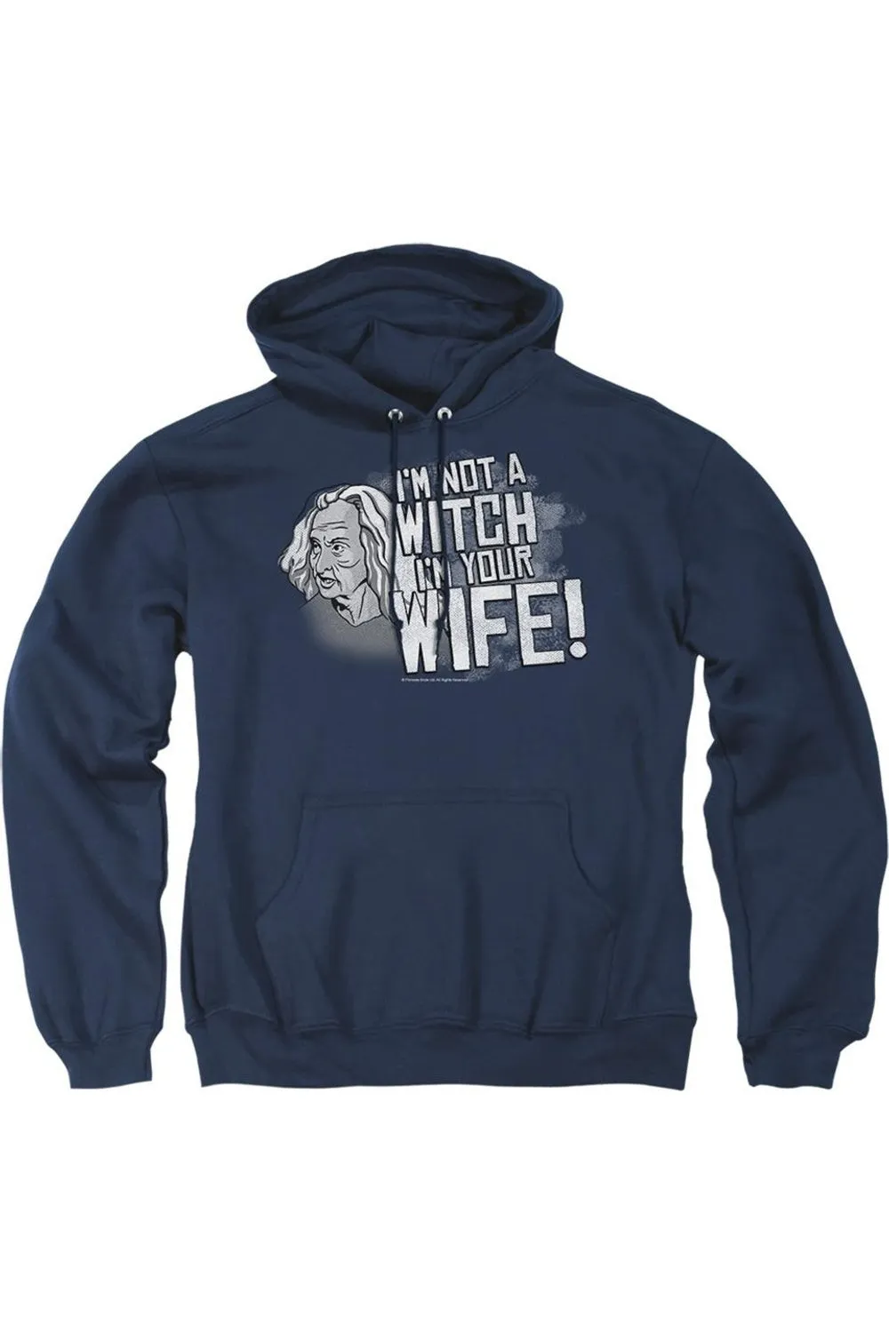Princess Bride Not A Witch Adult Pull Over Hoodie