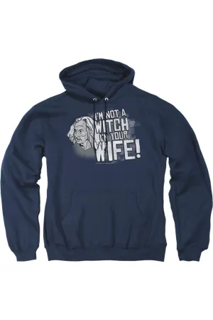 Princess Bride Not A Witch Adult Pull Over Hoodie