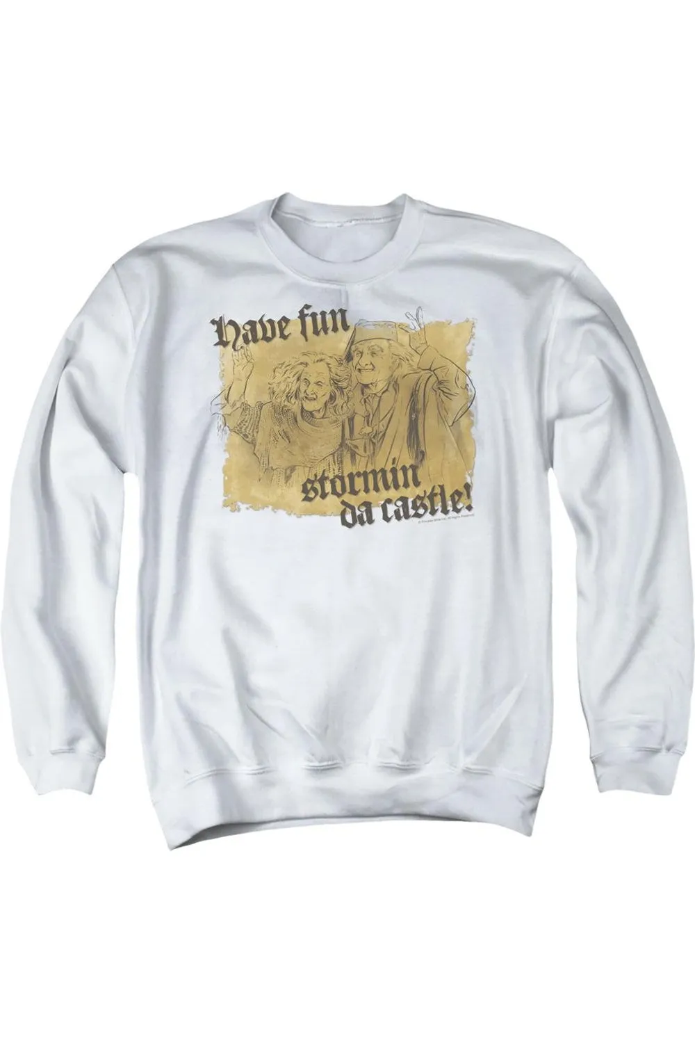 Princess Bride Stormin The Castle Adult Crewneck Sweatshirt