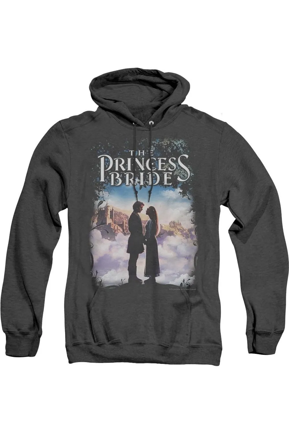 Princess Bride Storybook Love Adult Heather Hoodie