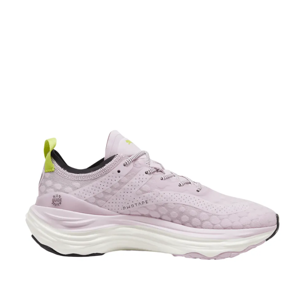 Puma ForeverRun Nitro Women's  Running Shoes in Grape Mist-Puma Black-Lime Pow SS24 Shoes_Puma-Running
