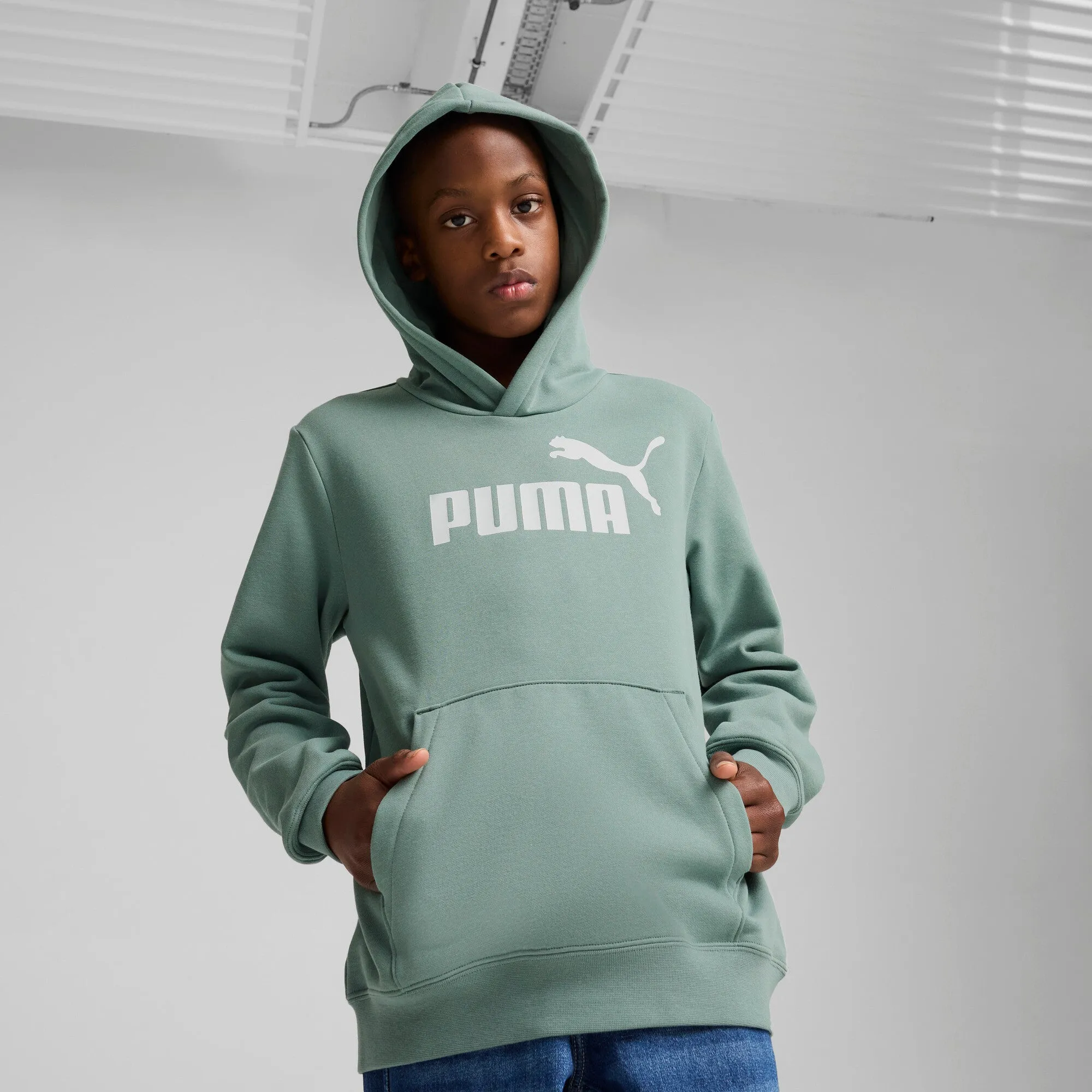 PUMA Men's Essentials No. 1 Logo Fleece Hoodie