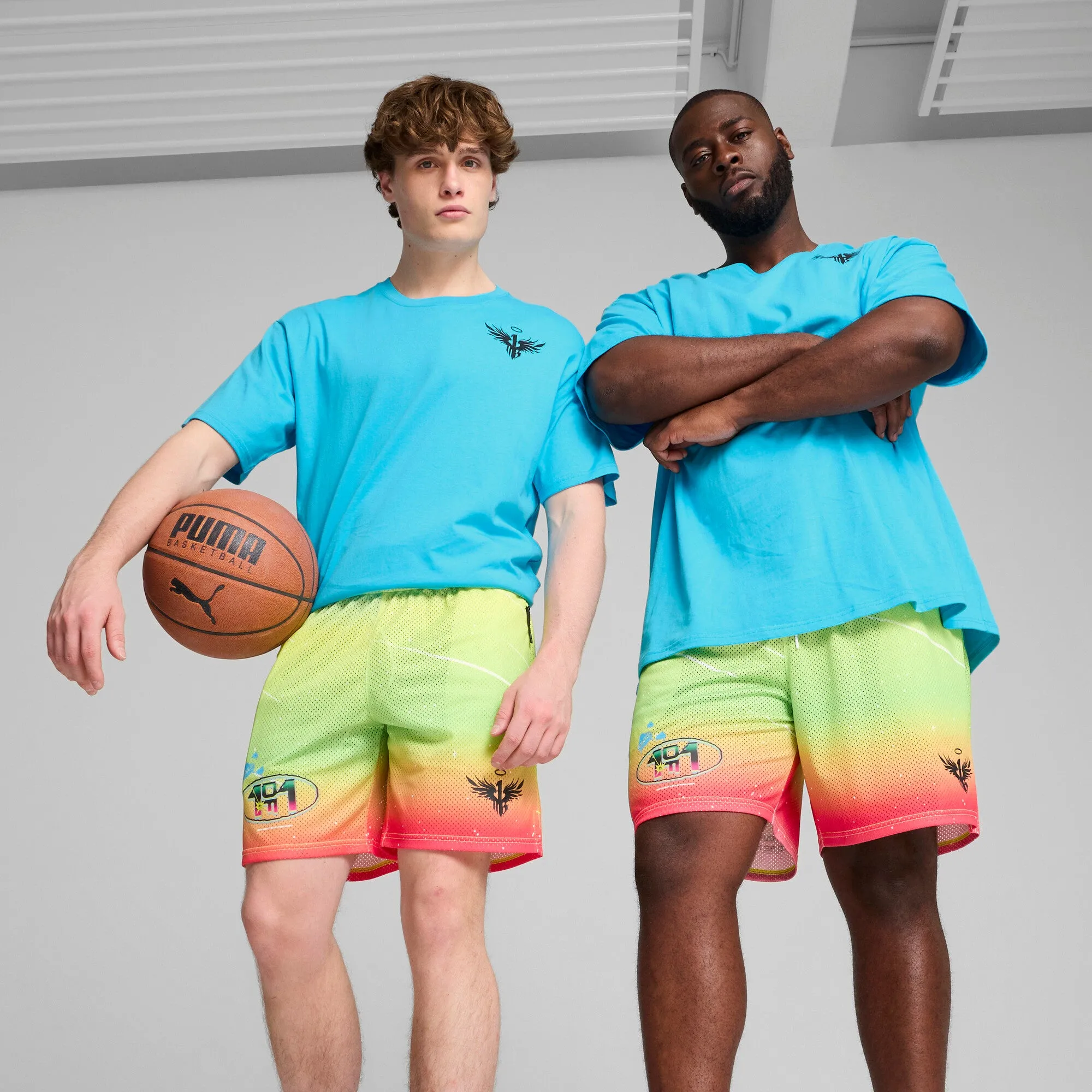 PUMA Men's x LAMELO BALL 1Love Basketball Shorts Men