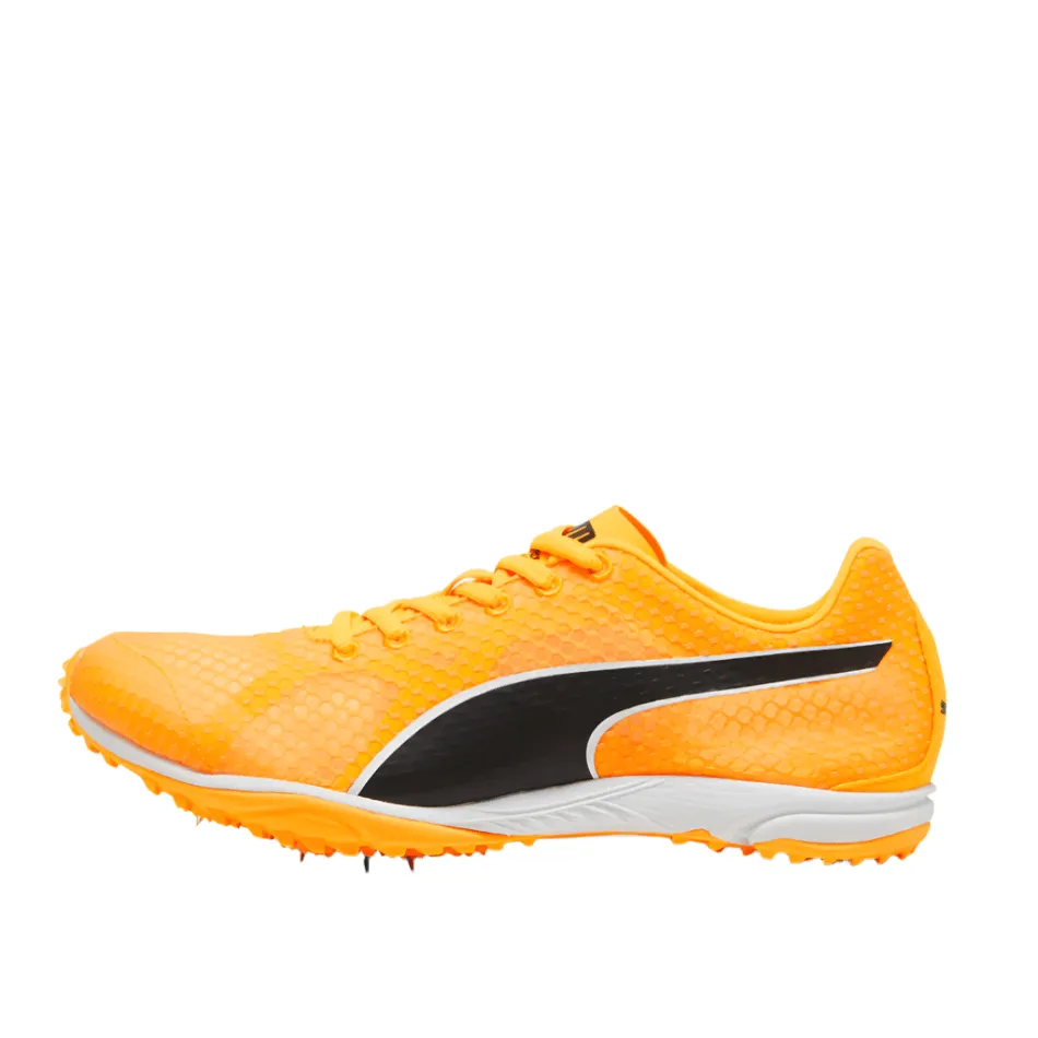 Puma Unisex EvoSpeed Haraka 8 Running Shoes in Sunstream/PUMA Black/PUMA White SS25 Shoes_Puma-Running
