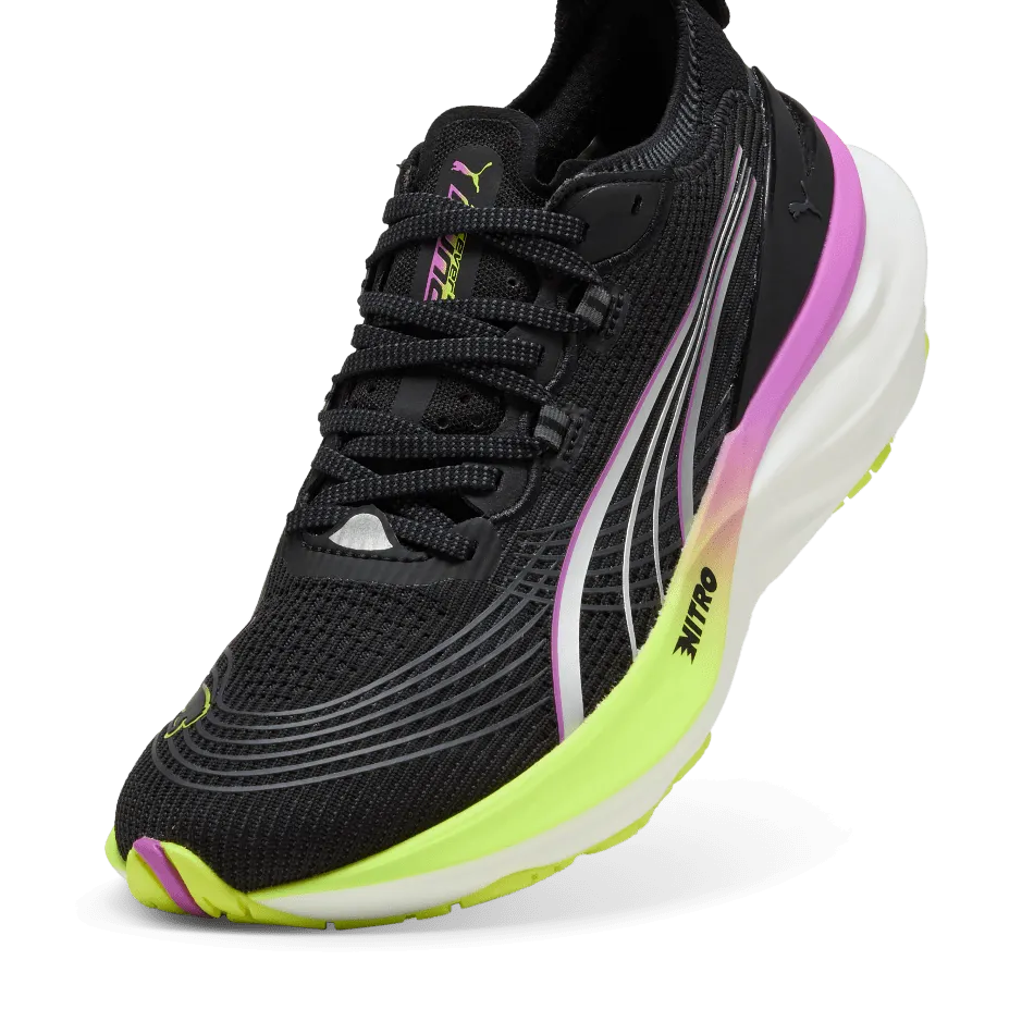 Puma Women's ForeverRun NITRO 2 Running Shoes in Puma Black/Pure Magneta SS25 Shoes_Puma-Running