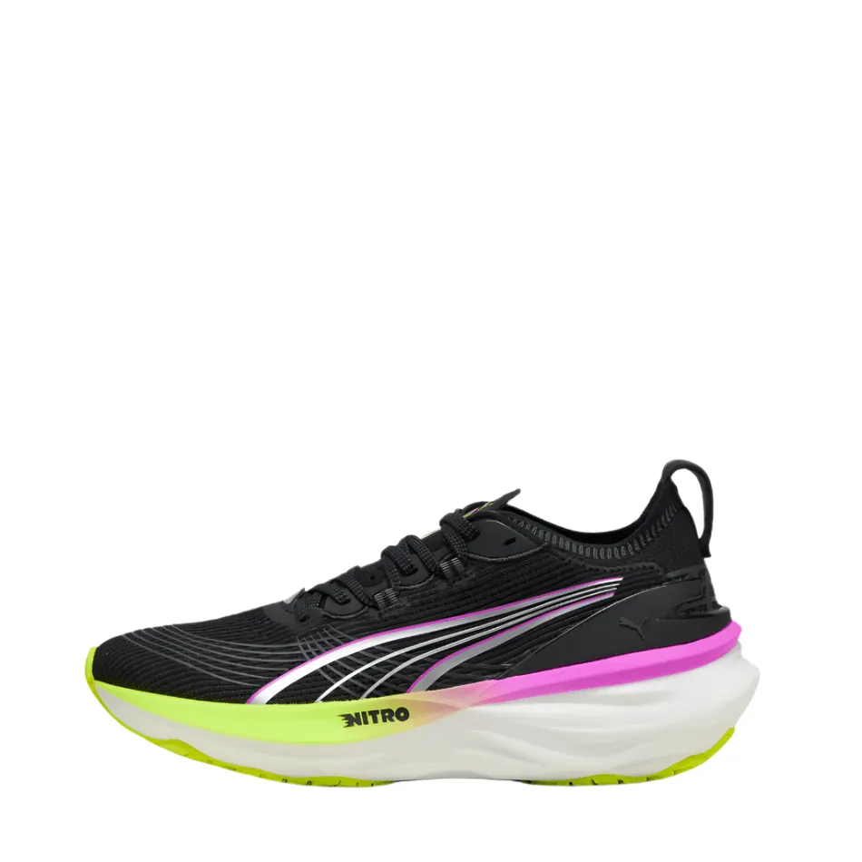 Puma Women's ForeverRun NITRO 2 Running Shoes in Puma Black/Pure Magneta SS25 Shoes_Puma-Running