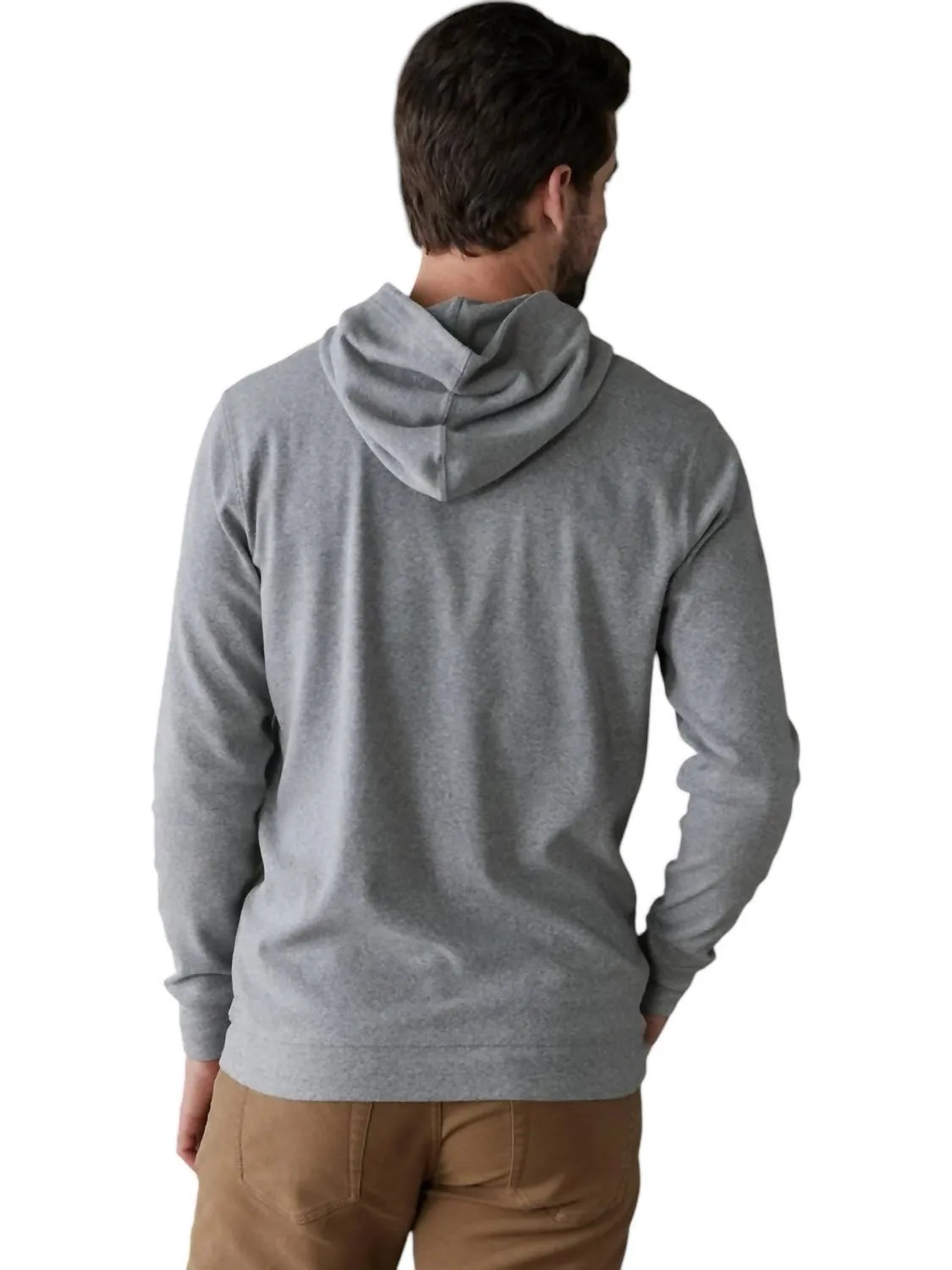 Puremeso Essential Hoodie In Heather Grey