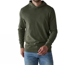 Puremeso Essential Hoodie In Oak Moss