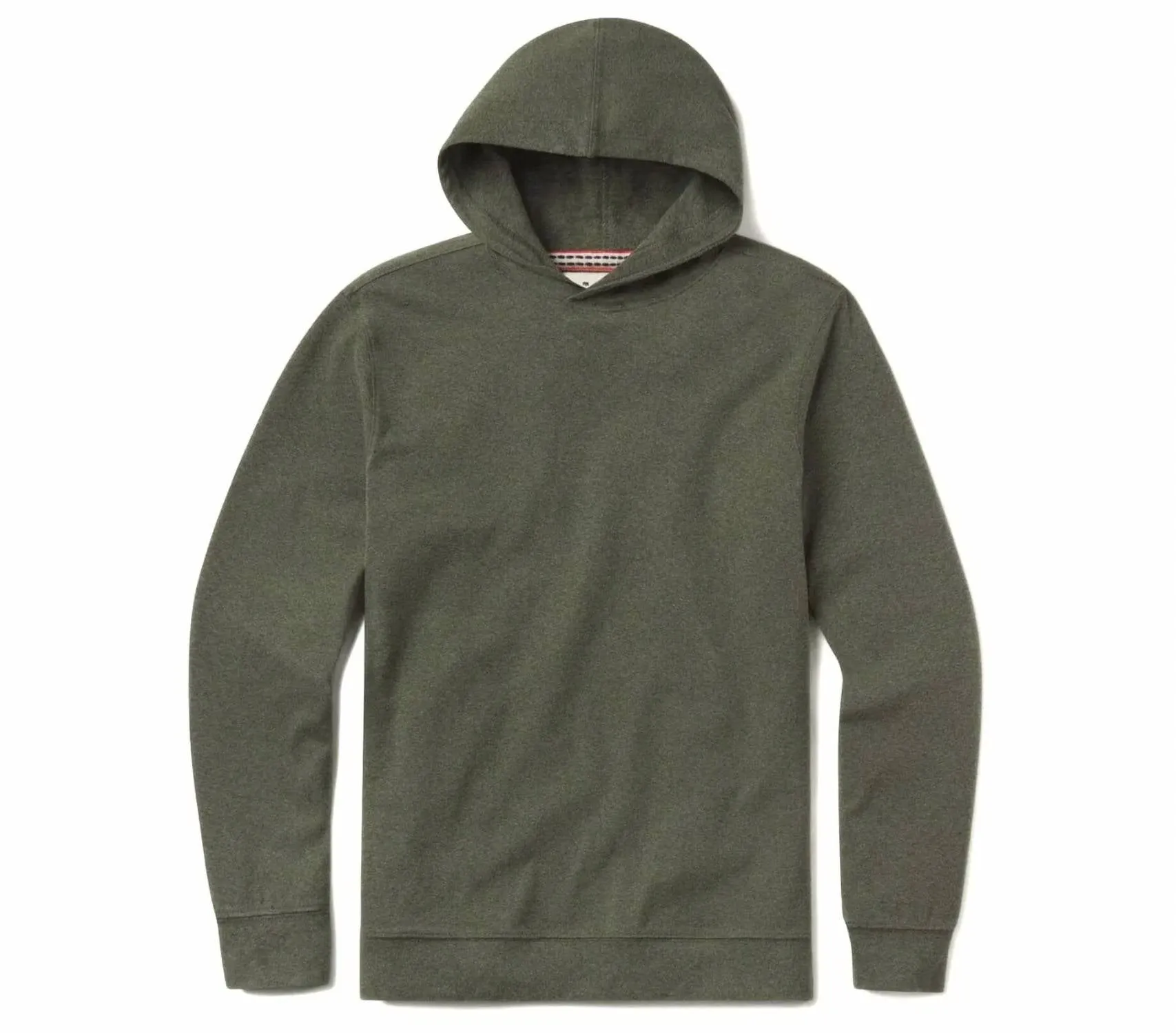 Puremeso Essential Hoodie In Oak Moss