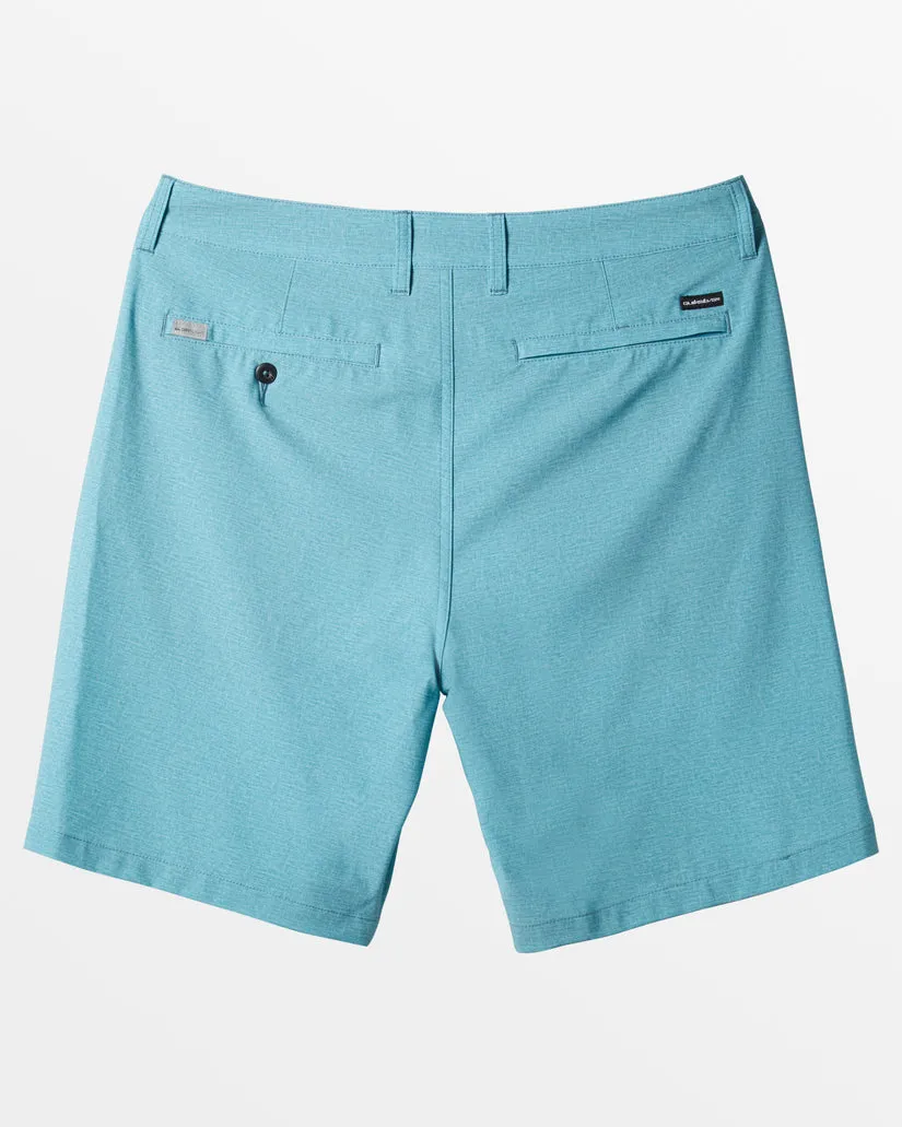 Quiksilver Union Heather Amphibian 20 Shorts-Larkspur