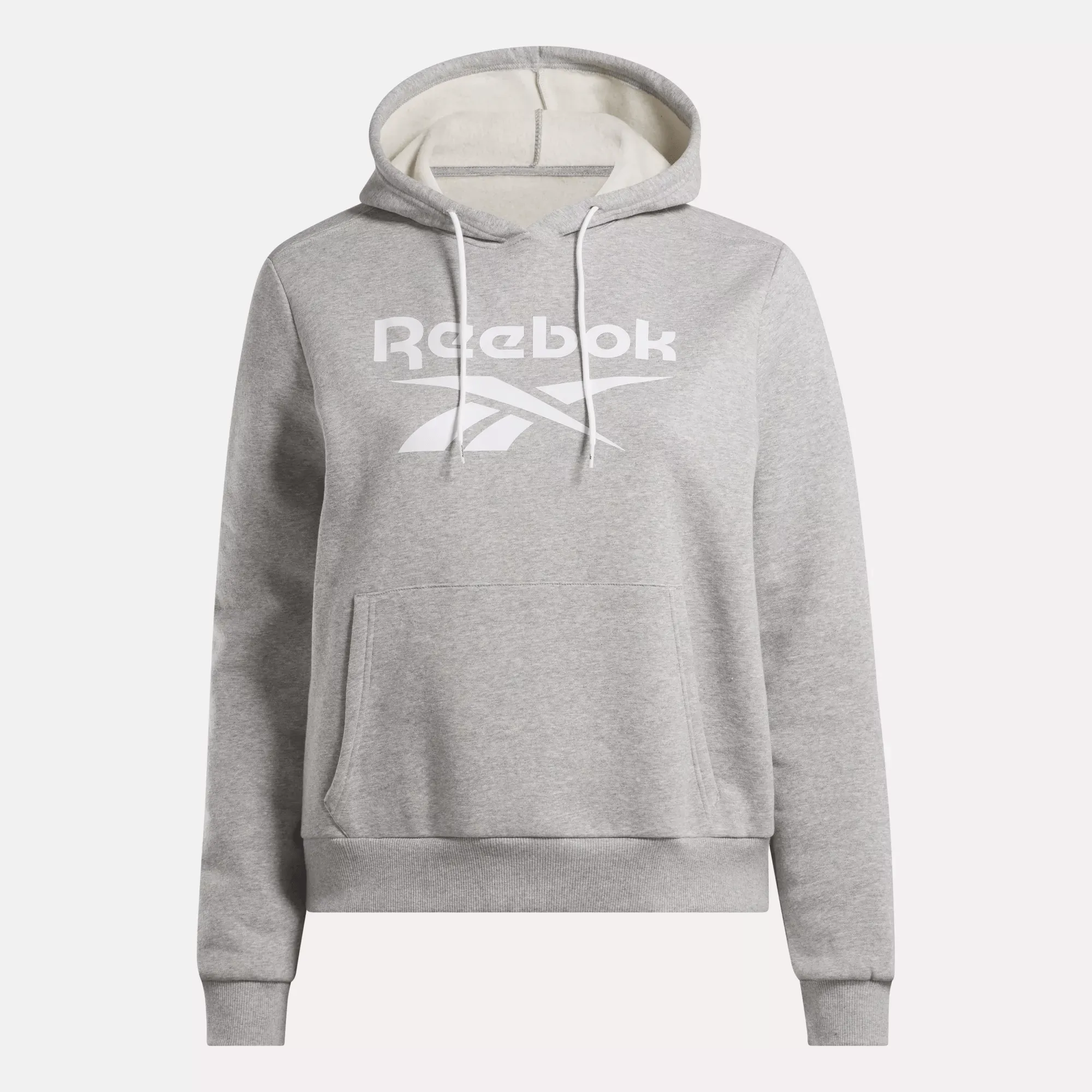 Reebok Clothing Women's Reebok Identity Big Logo Fleece Hoodie (Plus Size)
