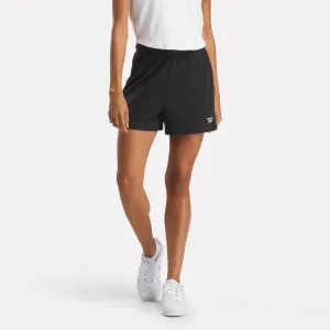 Reebok Shoes Women's Identity Small Logo French Terry Shorts 4"