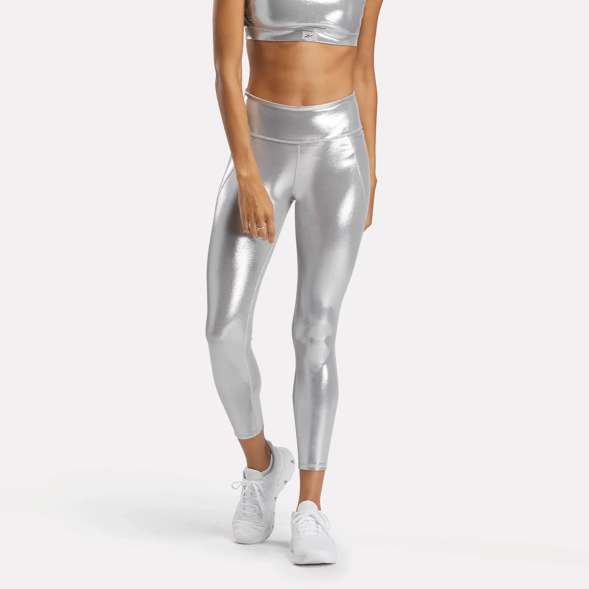 Reebok Shoes Women's Lux Chrome High-Rise Leggings