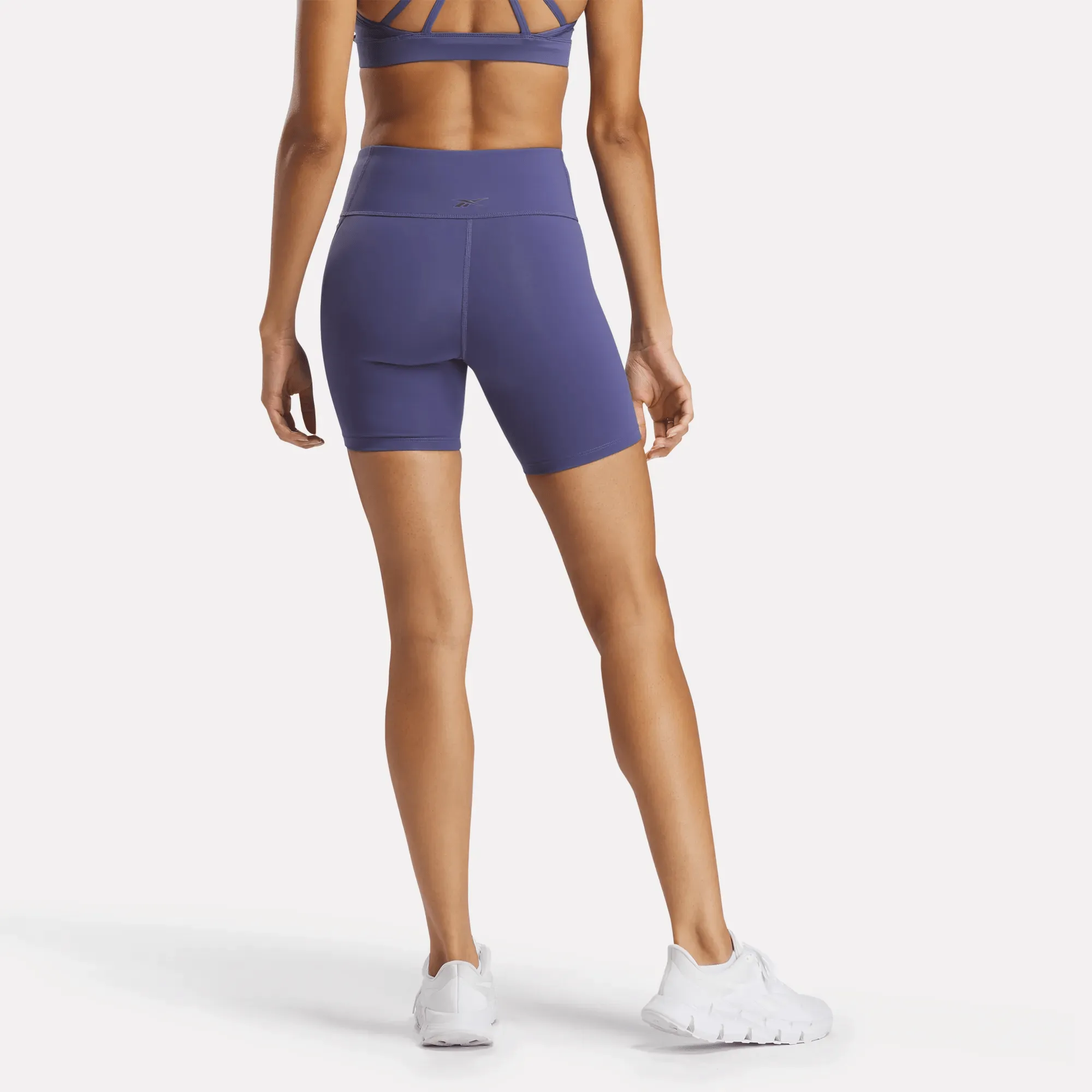 Reebok Shoes Women's Lux High Rise Biker Shorts 6"