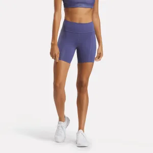 Reebok Shoes Women's Lux High Rise Biker Shorts 6"