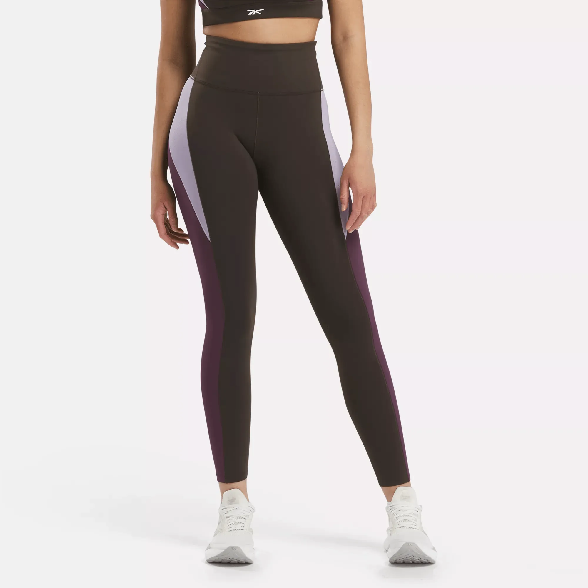 Reebok Shoes Women's Lux High-Rise Colorblock Leggings