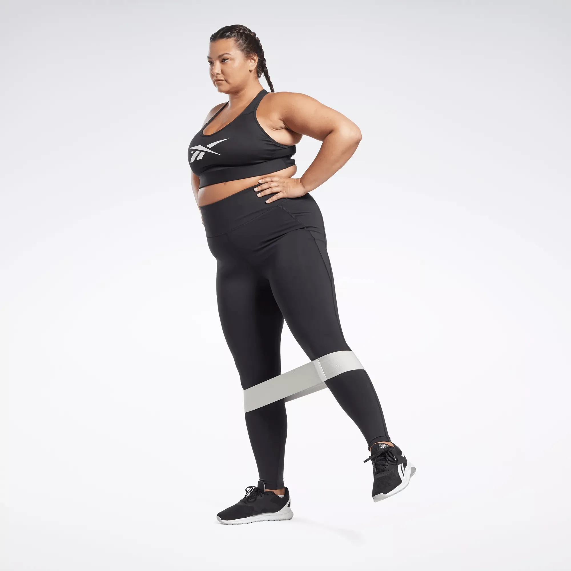 Reebok Shoes Women's Lux High-Rise Leggings (Plus Size)